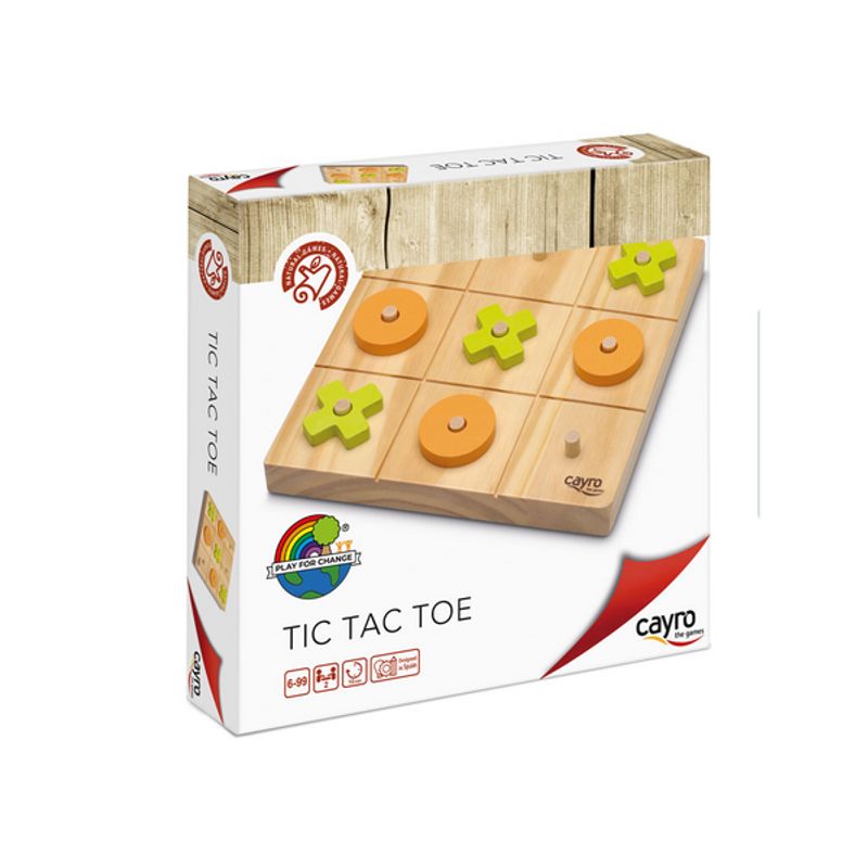 CAYRO - Tic Tac Toe michi de madera
