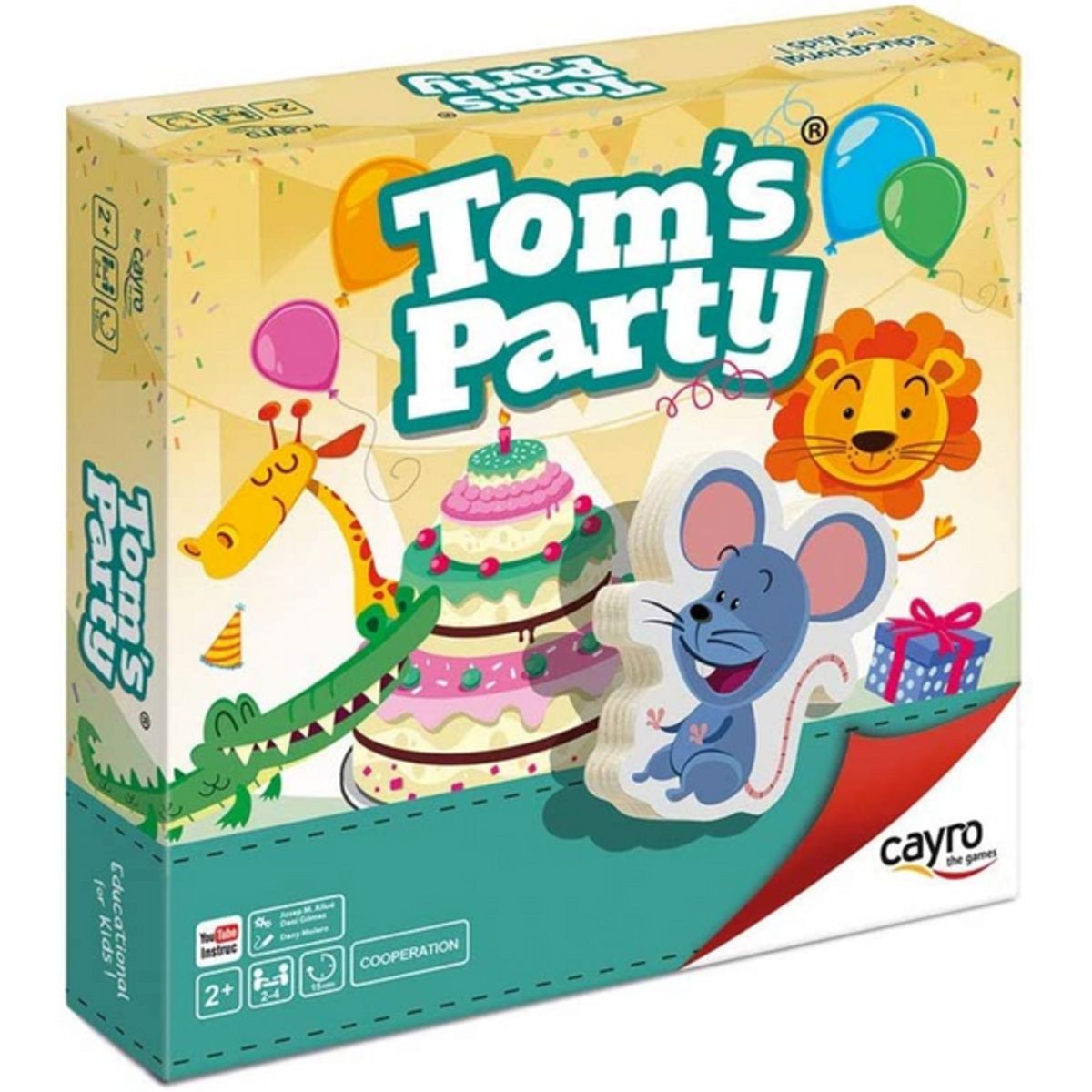 CAYRO - Toms Party Juego de mesa