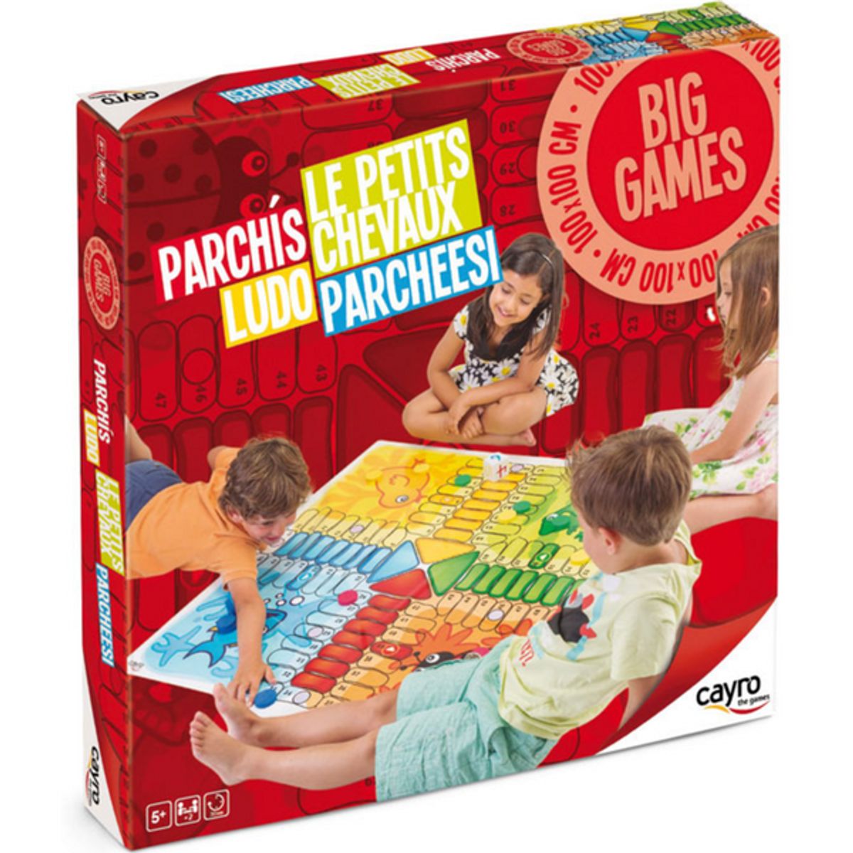 CAYRO - Juego Jumbo Parchis Ludo