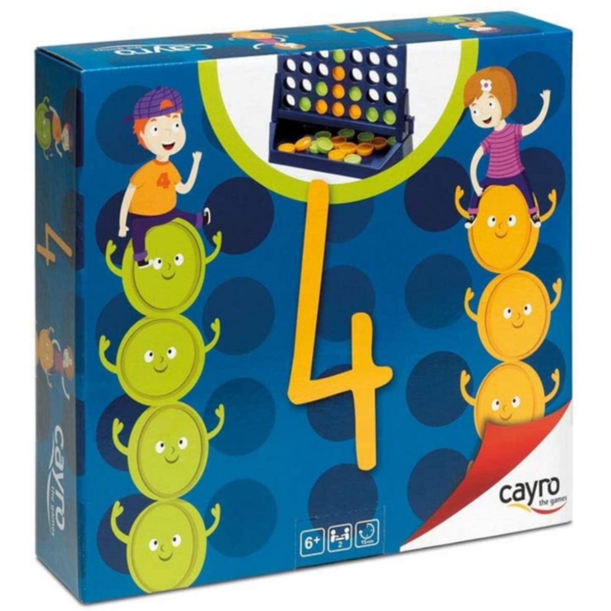 CAYRO - Cayro Juego de mesa 4 en 1