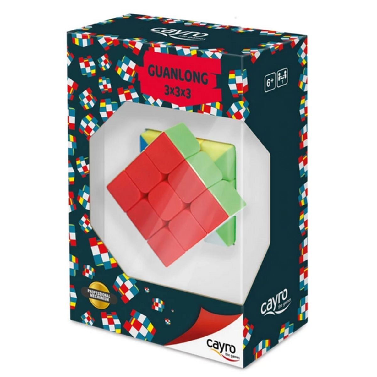 CAYRO - Clásico Cubo 3X3 Guanlong