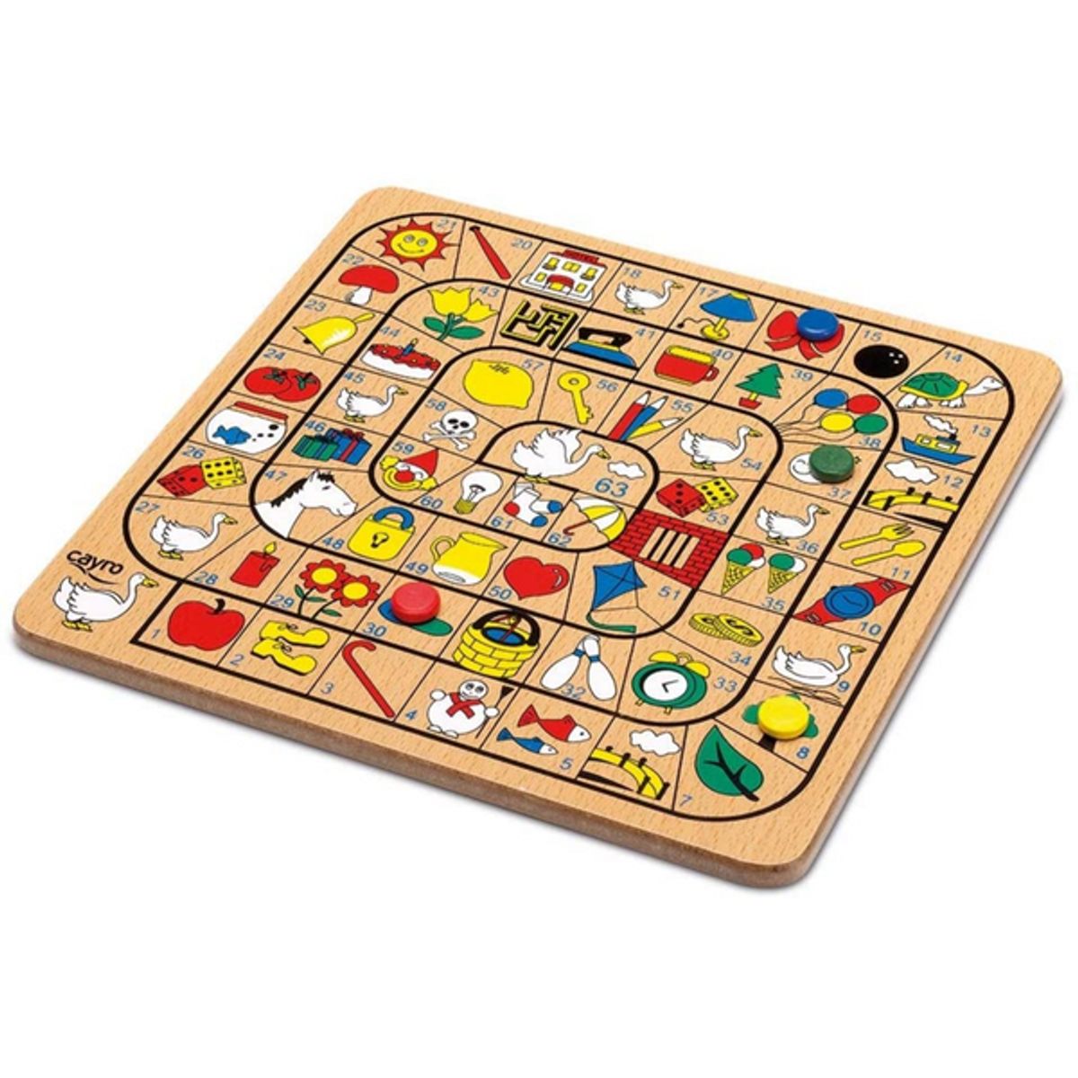 CAYRO - Juego de mesa Lata Parchis Oca