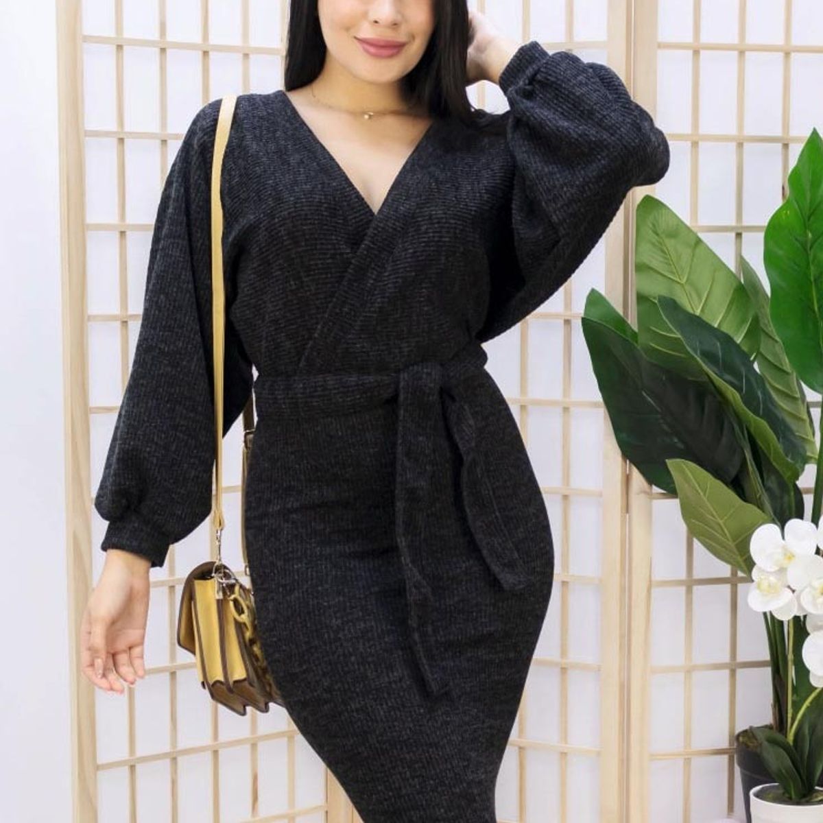 ARMA TU LOOK - VESTIDO NICOLLE MANGA MURCIELAGO CON CINTURON ARMA TU LOOK