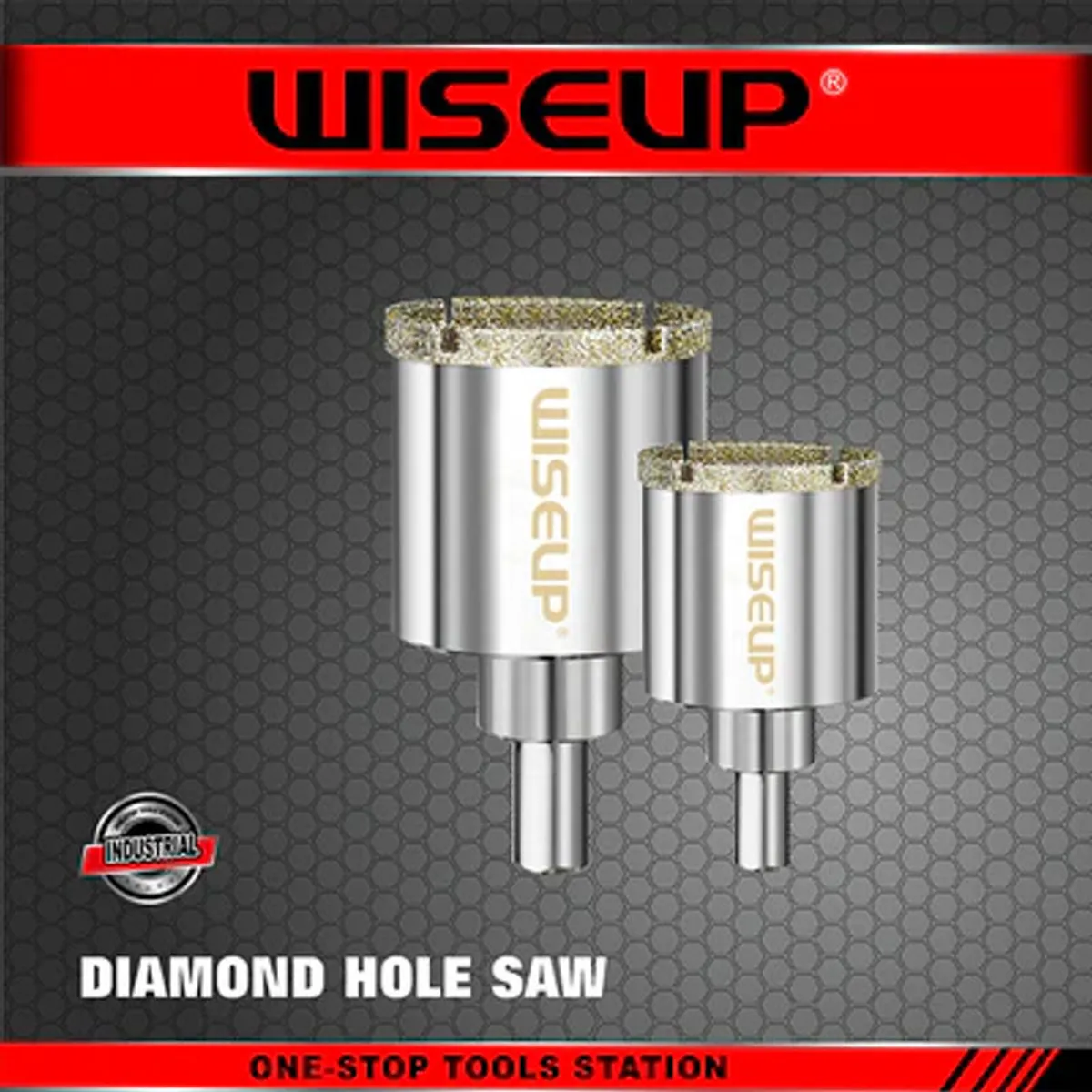 GENERICO - BROCA DIAMANTADA SEGMENTADA 10MM2PCS WISEUP 101510