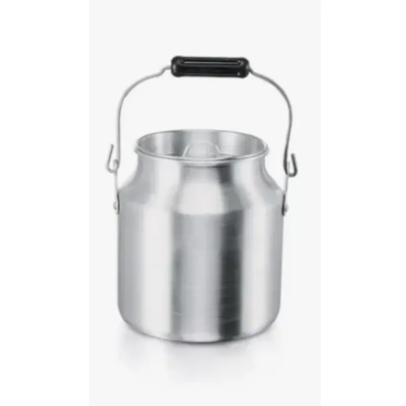 GENERICO - Lechera/porongo De Aluminio 7 Lt Plateado