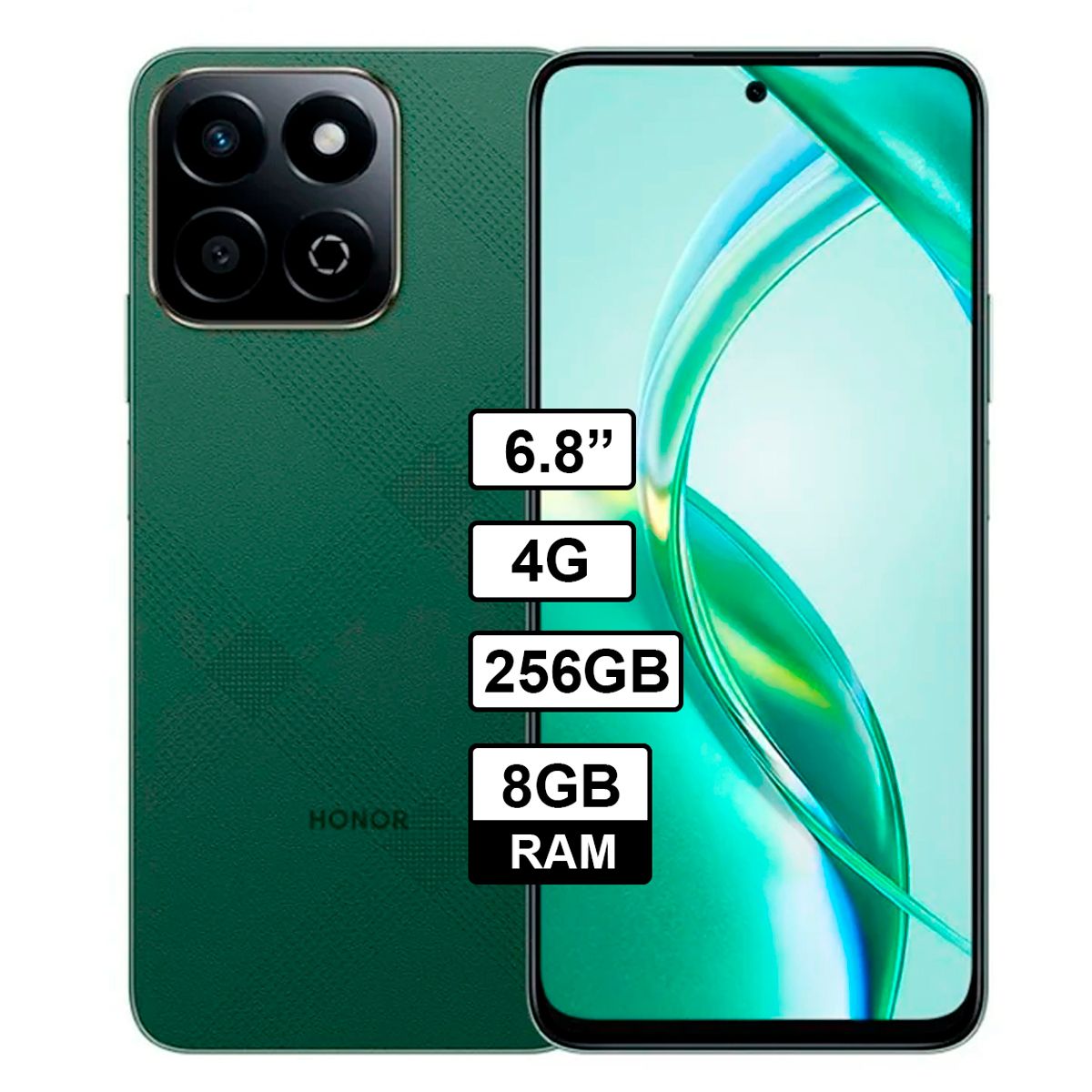 HONOR - Celular Honor 200 smart 8GB - 256GB Color Verde