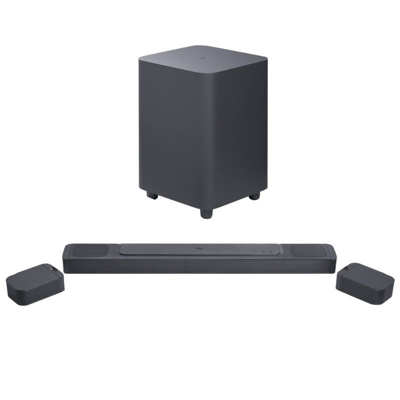 JBL - JBL BAR 800 Barra de Sonido con altavoces Envolventes desmontables -BK