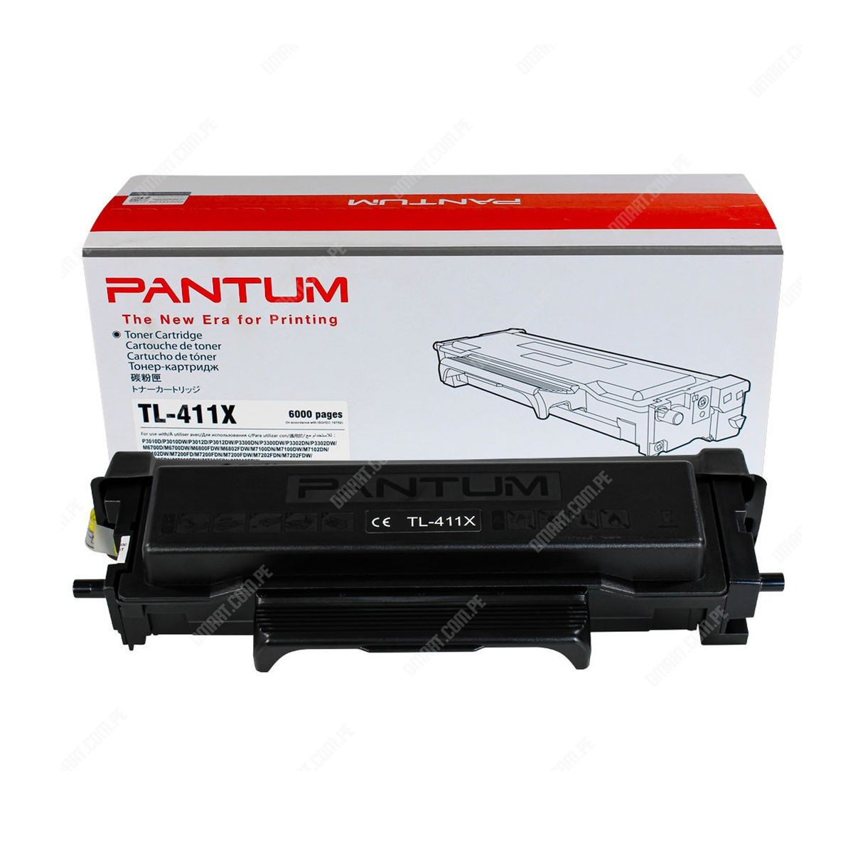 PANTUM - Toner Pantum TL-411X Negro M7310DW 6,000 Paginas