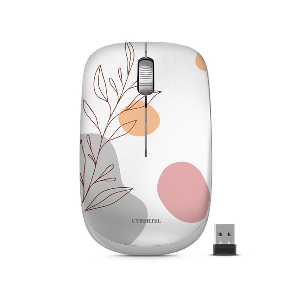 CYBERTEL - Mouse inalámbrico con Diseño 1000DPI Cybertel  Aestetic CYB M310