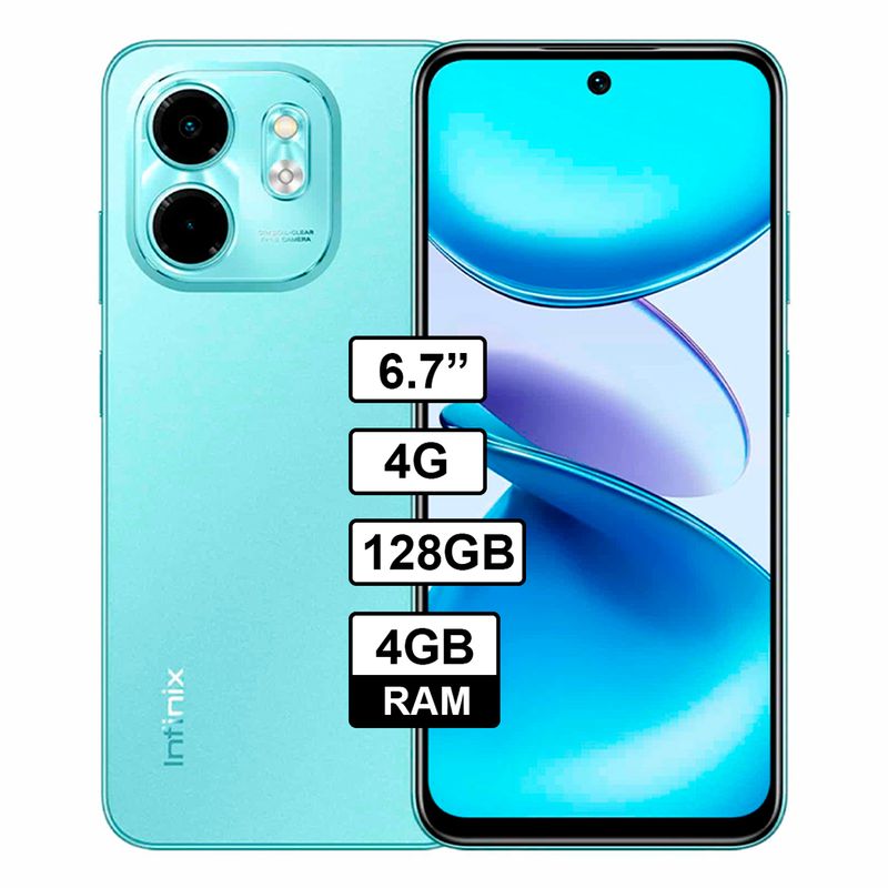 INFINIX - Celular Infinix smart 9 4GB - 128GB Color Verde