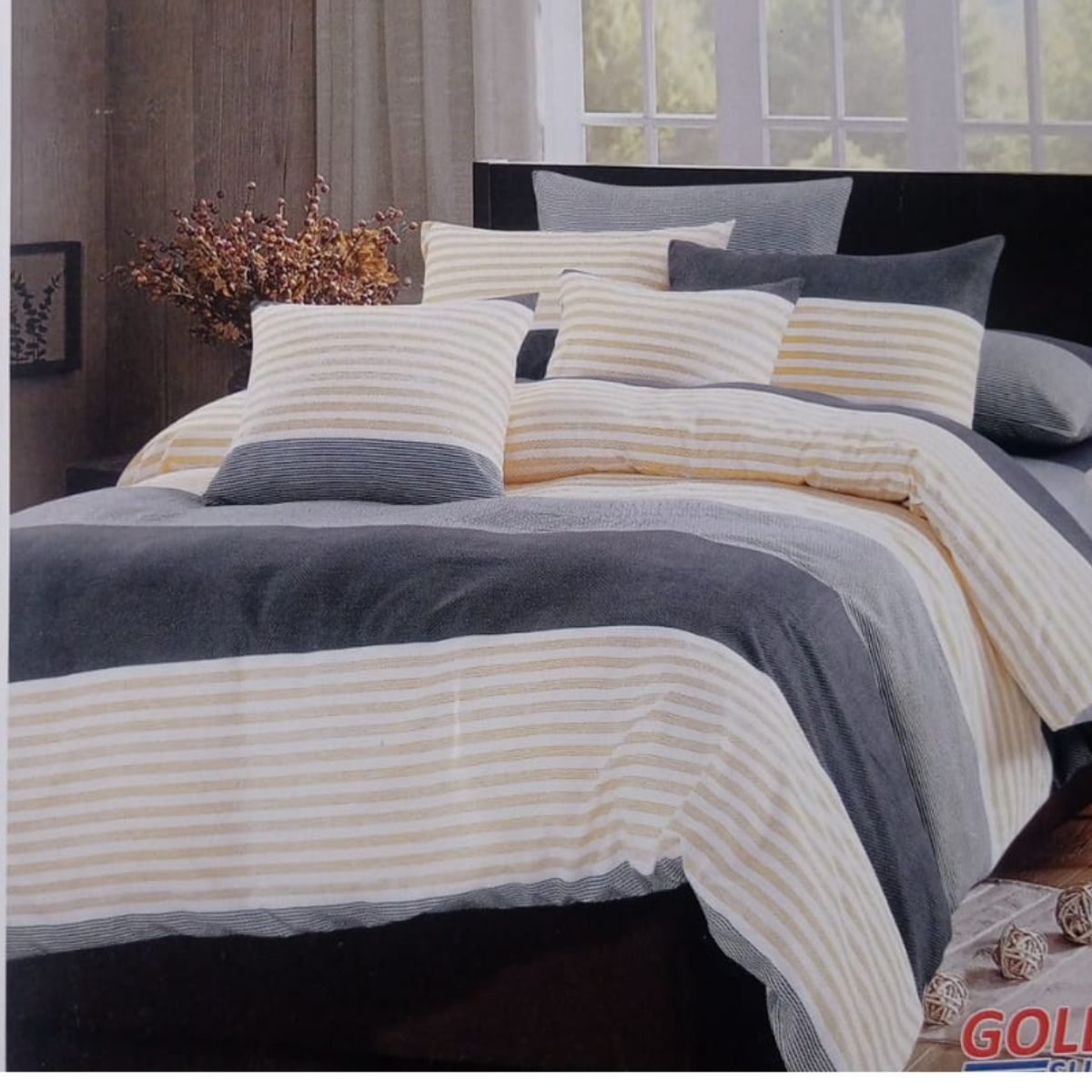 GOLDSUN - JUEGO DE SÁBANAS QUEEN