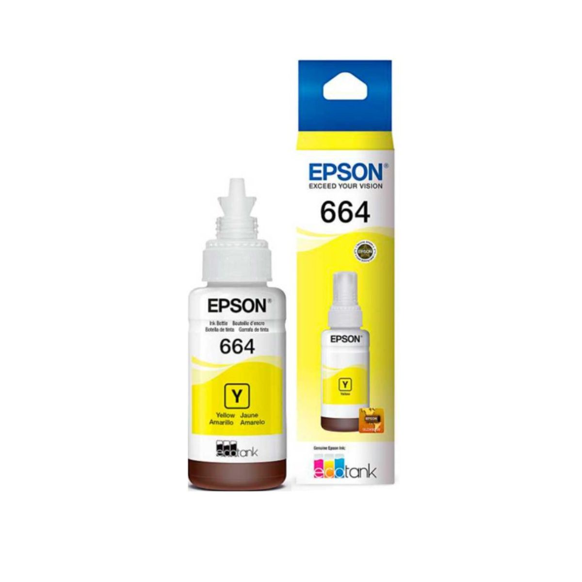 EPSON - Botella Tinta Epson  T664420 Amarillo