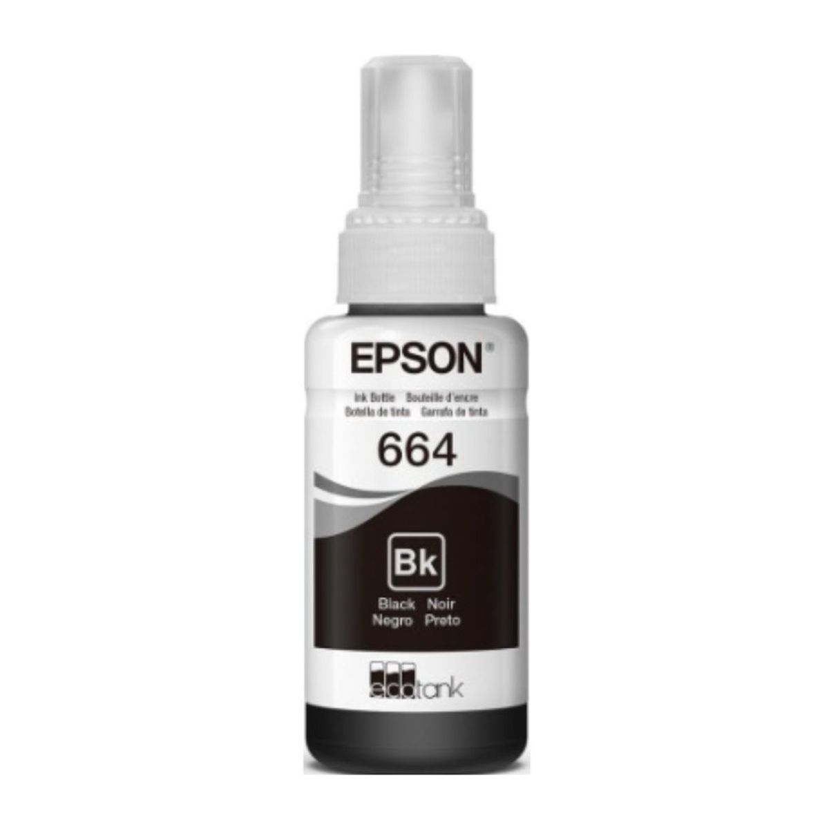 EPSON - Kit Pack Botella Tinta Epson  T664 Negro Cian Magenta Amarillo