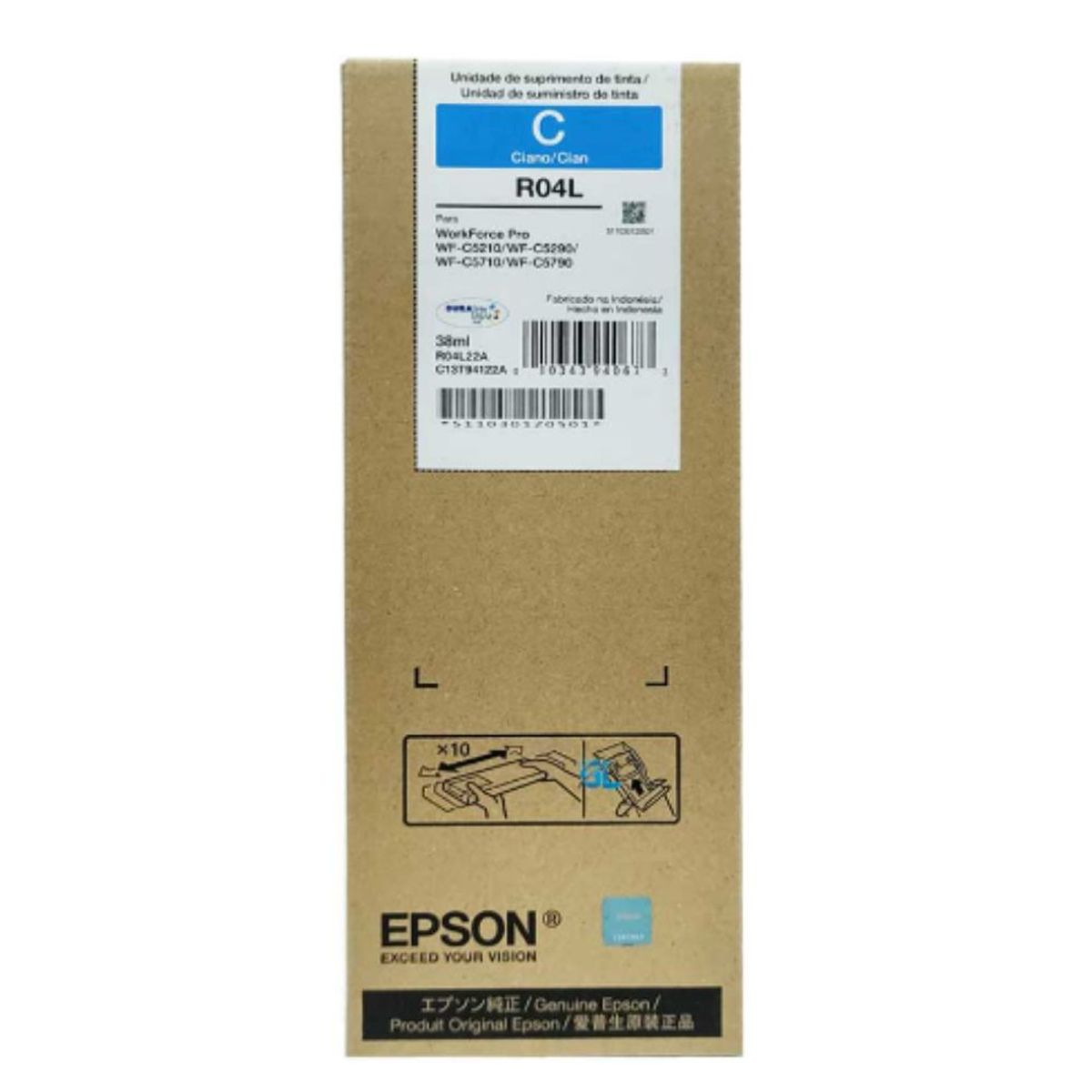 EPSON - Botella Tinta Epson  T941220 Cian