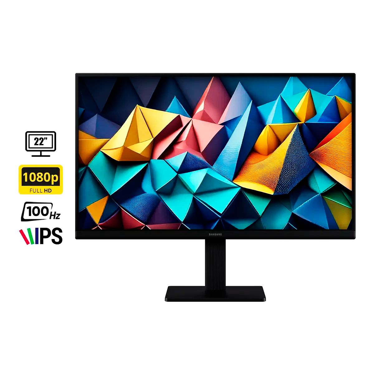 SAMSUNG - Monitor Gamer Samsung LS22D300GALXPE FHD IPS 22 100HZ