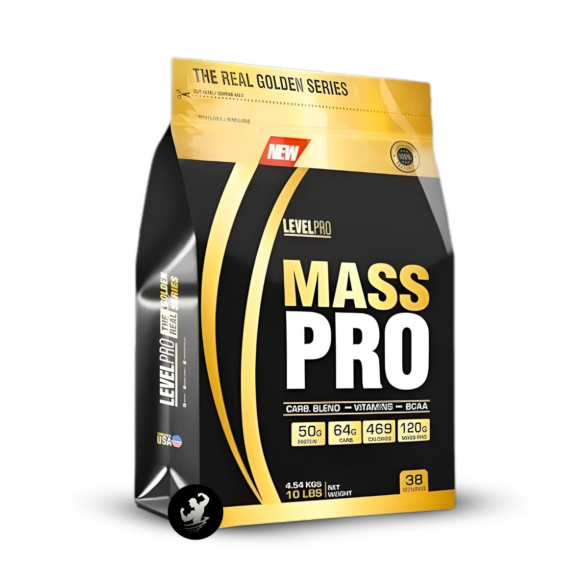 LEVEL PRO - Mass Pro 10 Lb - Rich Chocolate