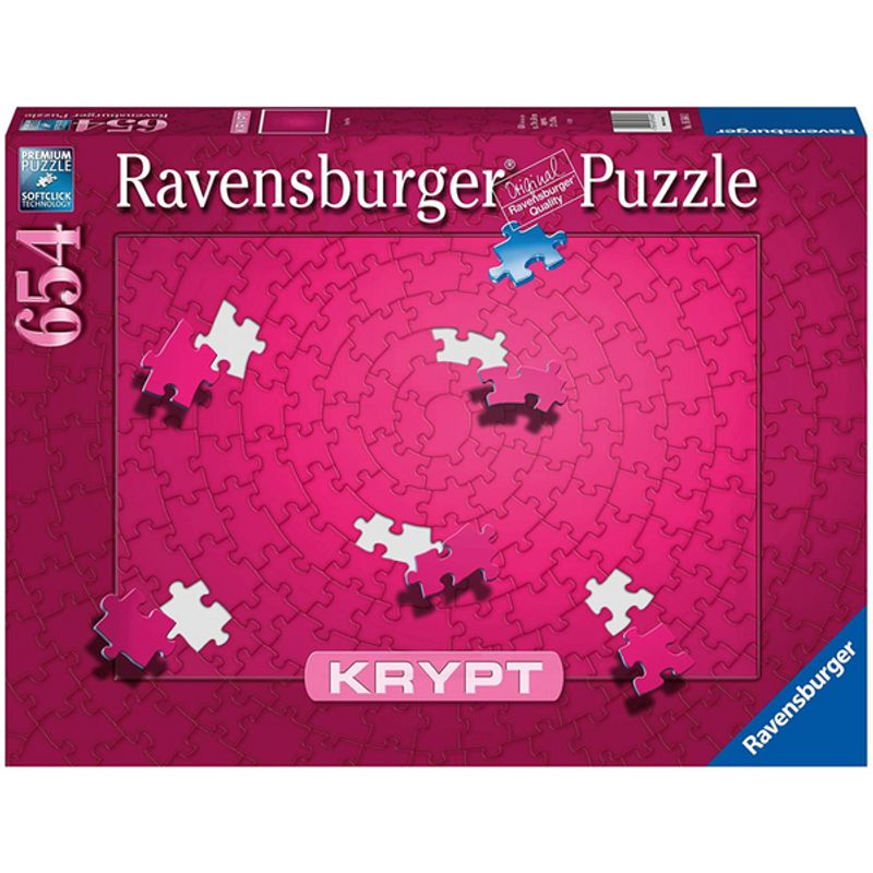 RAVENSBURGER - Rompecabezas Krypt 654 pz rosa