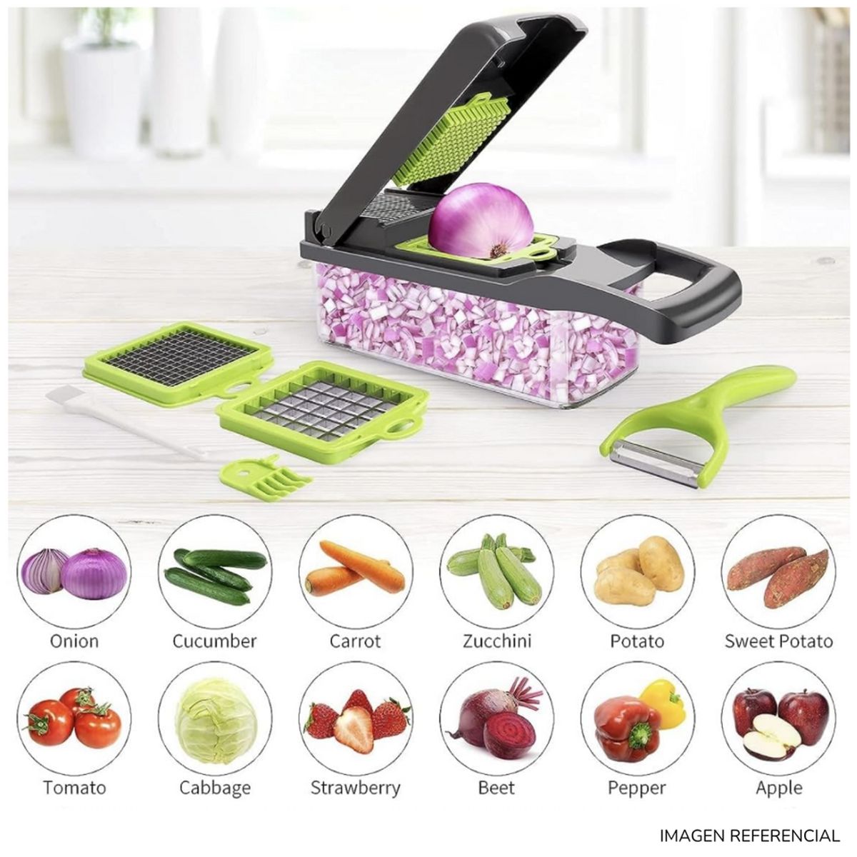 INSPIRA MARKET - Set de Pica Todo Multifuncional