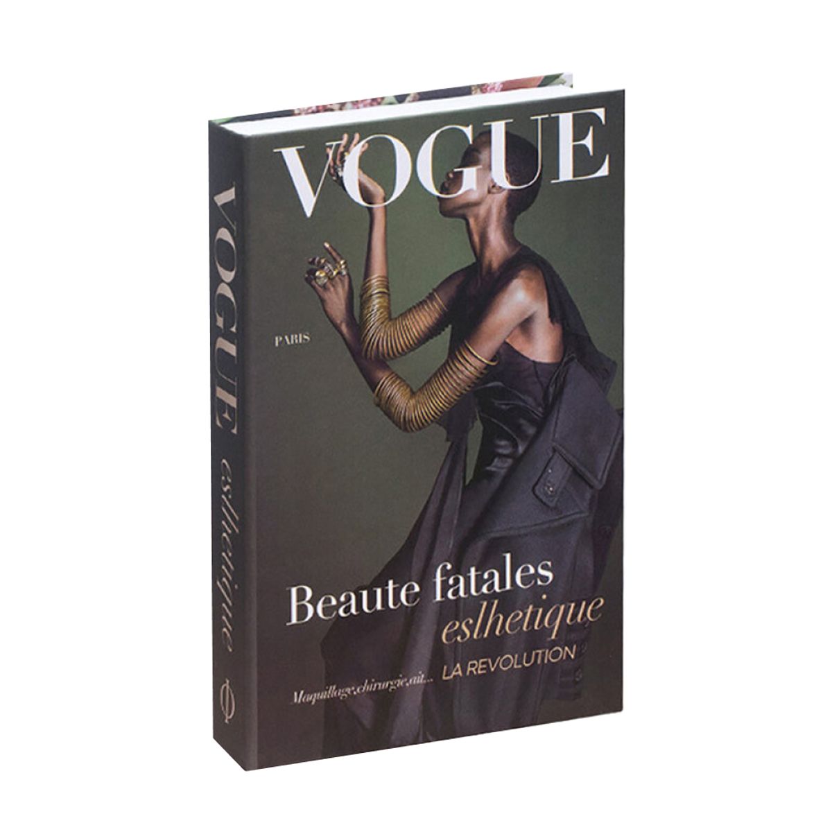 GENERICO - Libro Decorativo Vogue Verde