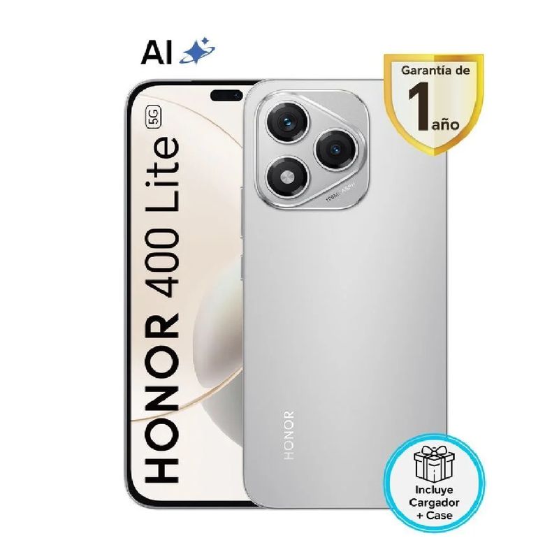 HONOR - HONOR 400 LITE 5G GRIS 8RAM 256GB - REGISTRADO