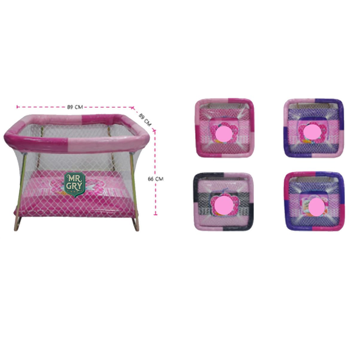 GENERICO - Corral para Bebes Plegable Mika Niña