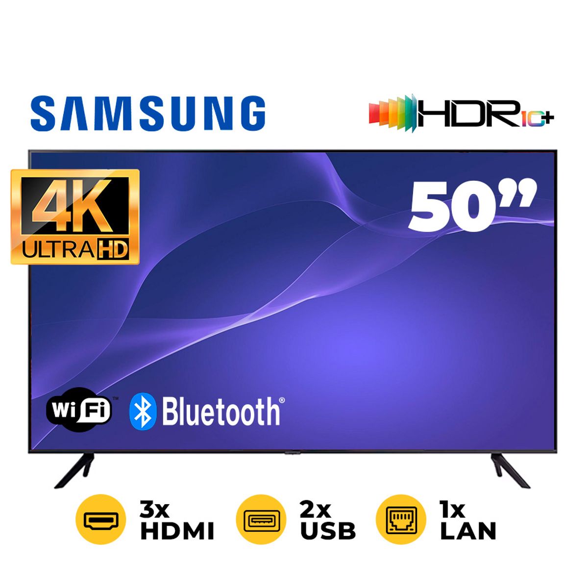 SAMSUNG - MONITOR TV SAMSUNG BE50D-H BIZ 50 LCD LED 4K 3840X2160 PROCESSOR 4K