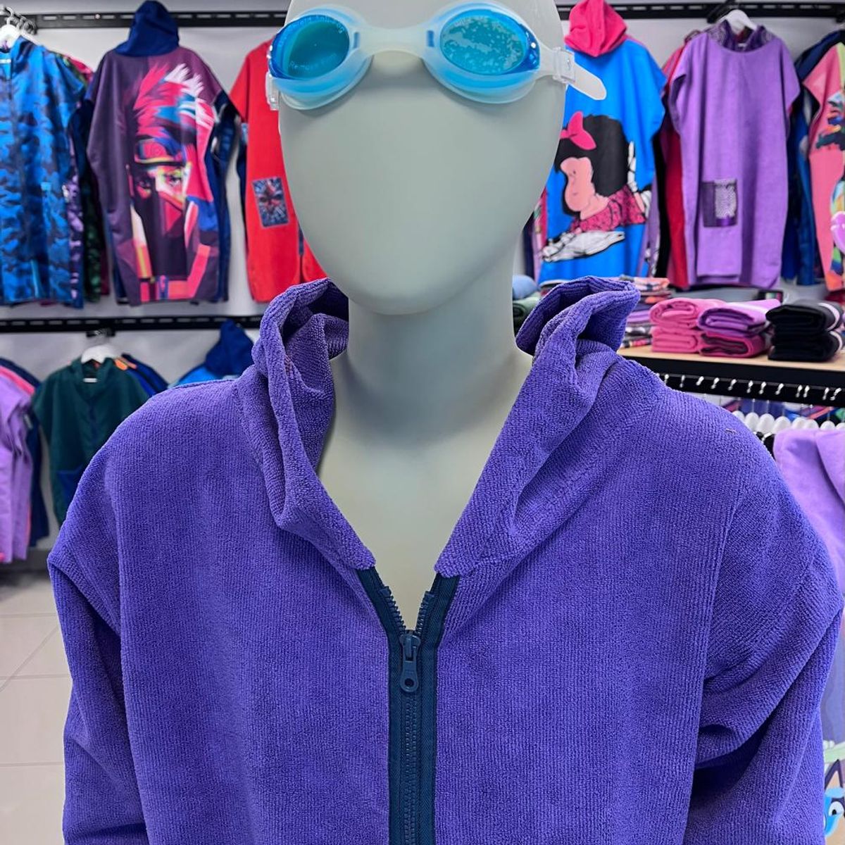 GENERICO - BATA PARCA CORDANO MICROFIBRA TALLA S MORADO UNISEX