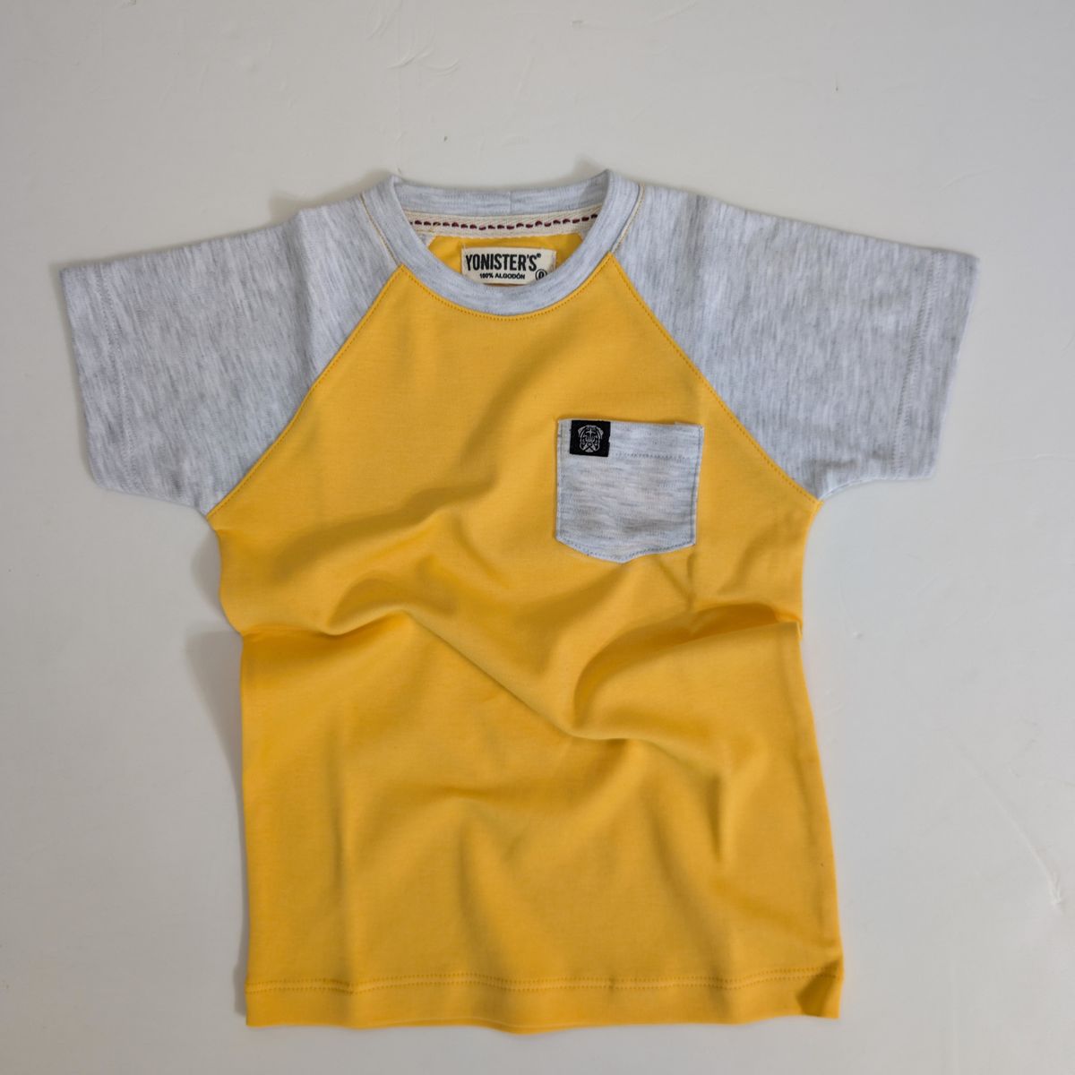 YONISTERS CLOTHING - Polo de Niño 100% Algodón Pima Peruano Yonisters Kids - Amarillo