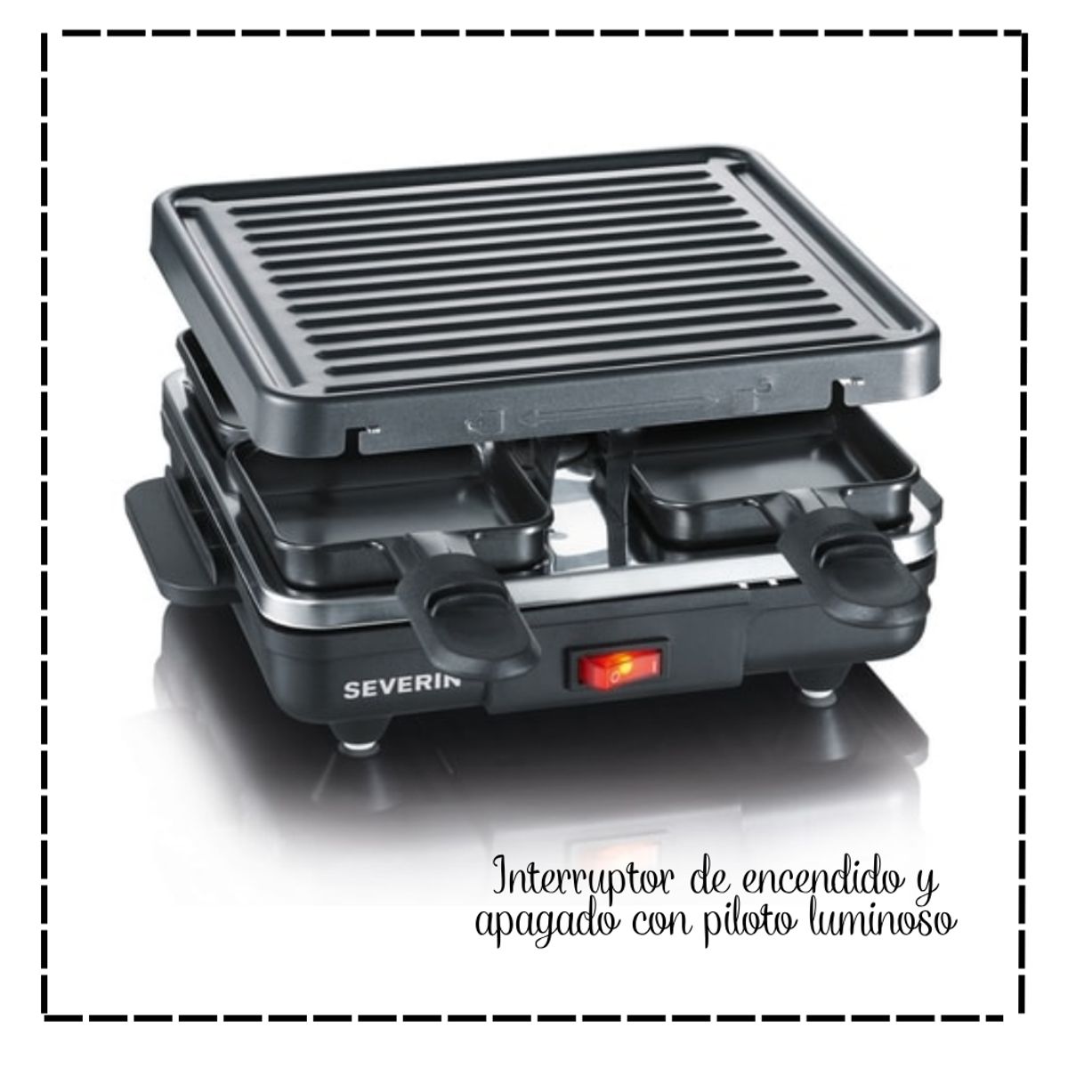 SEVERIN - Mini Raclette con Parrilla SEVERIN - RG 2370