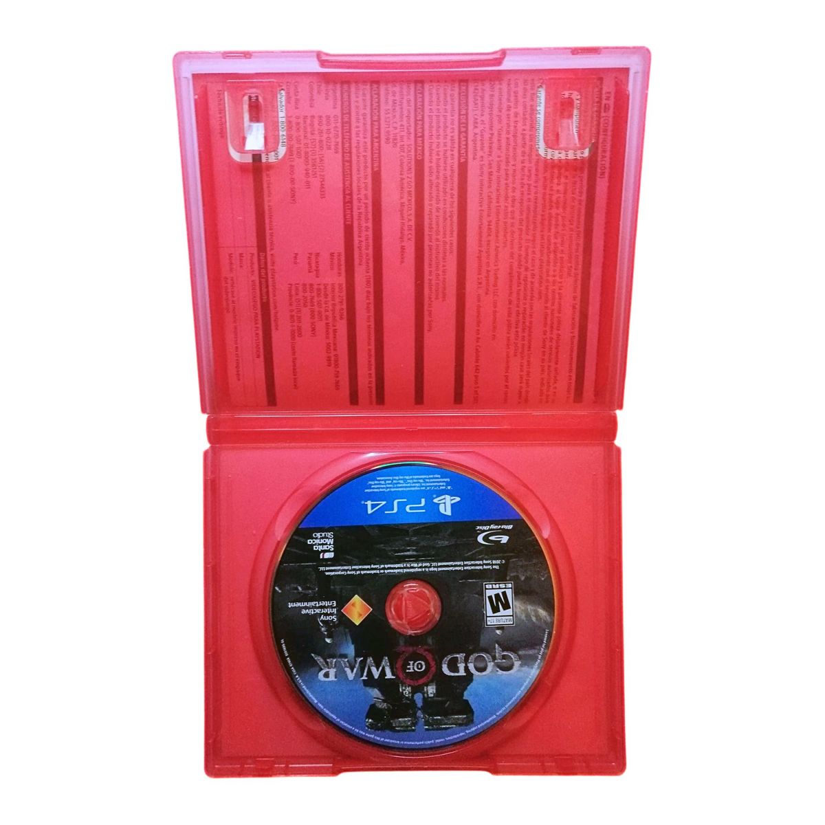 PLAYSTATION - God of war 4 PS4 Open Box