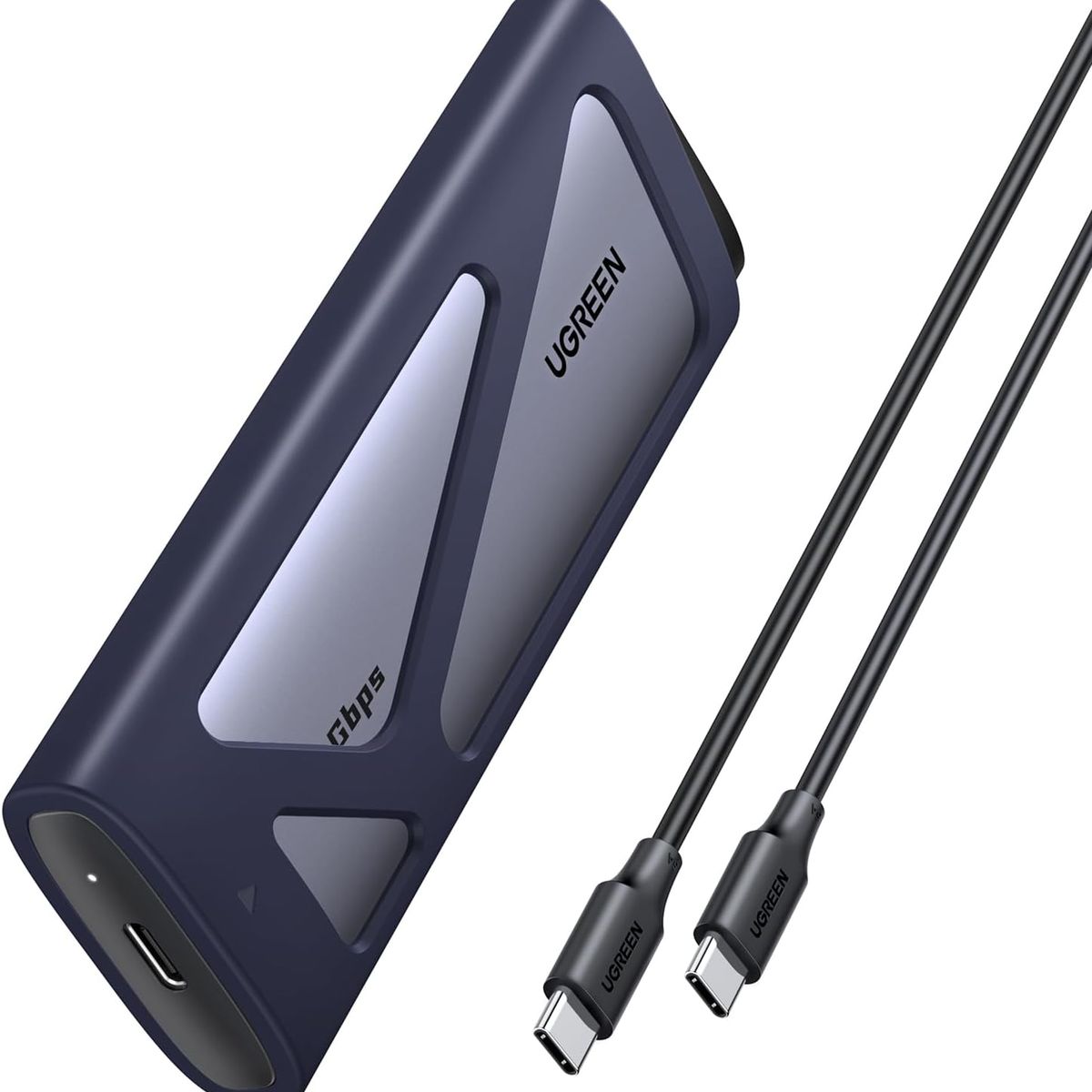 UGREEN - Carcasa UGREEN CM400 para SSD M2 NVMe USB C WindowsMacLinux