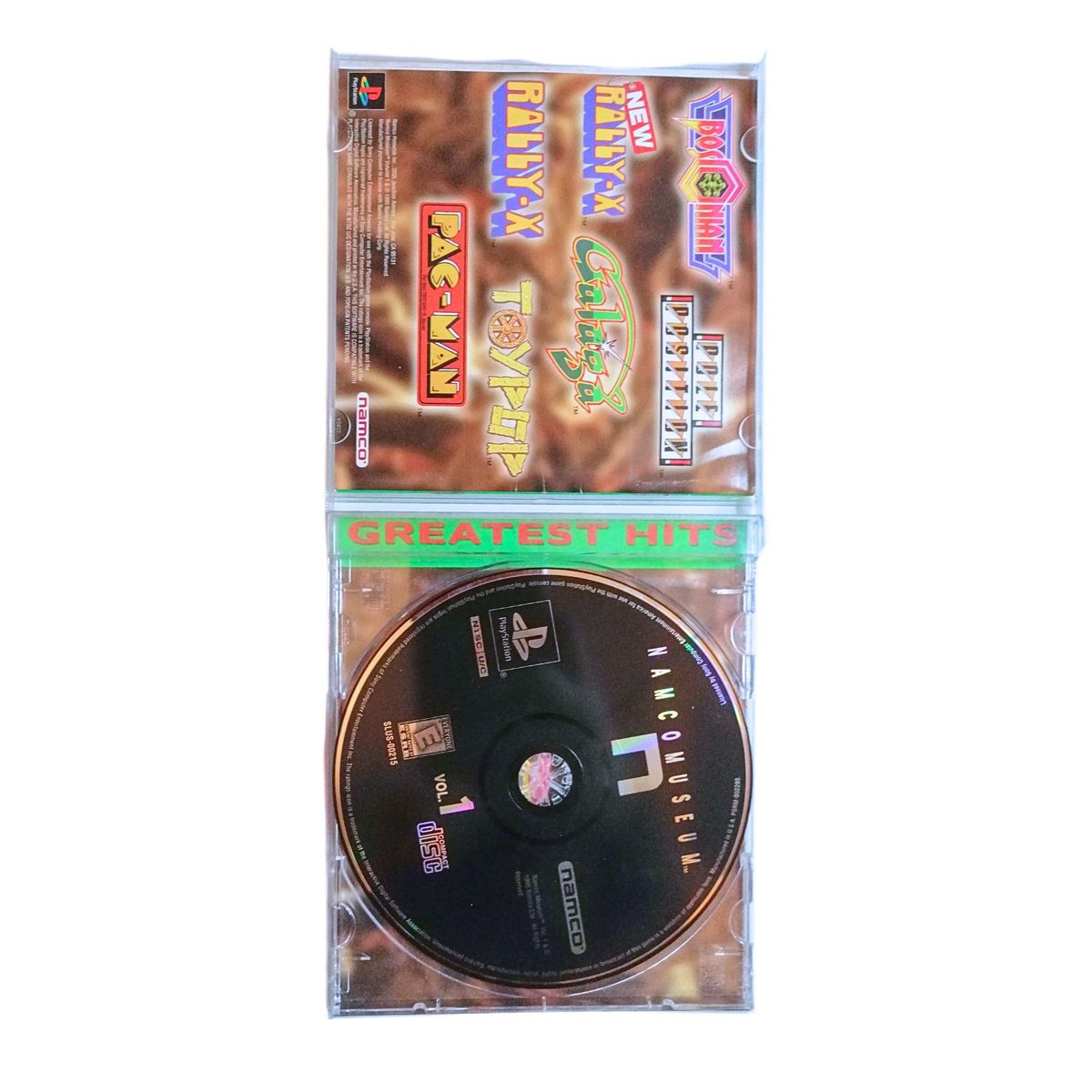 PLAYSTATION - Namco museum PS1 Open Box - Colección de 7 juegos