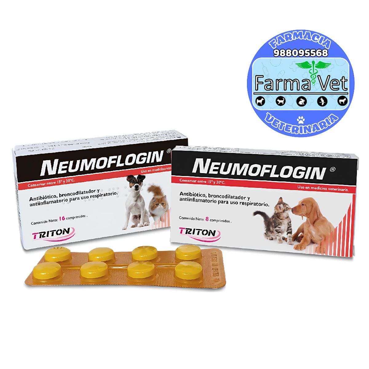 GENERICO - NEUMOFLOGIN (BLISTER X 10 COMPRIMIDOS)