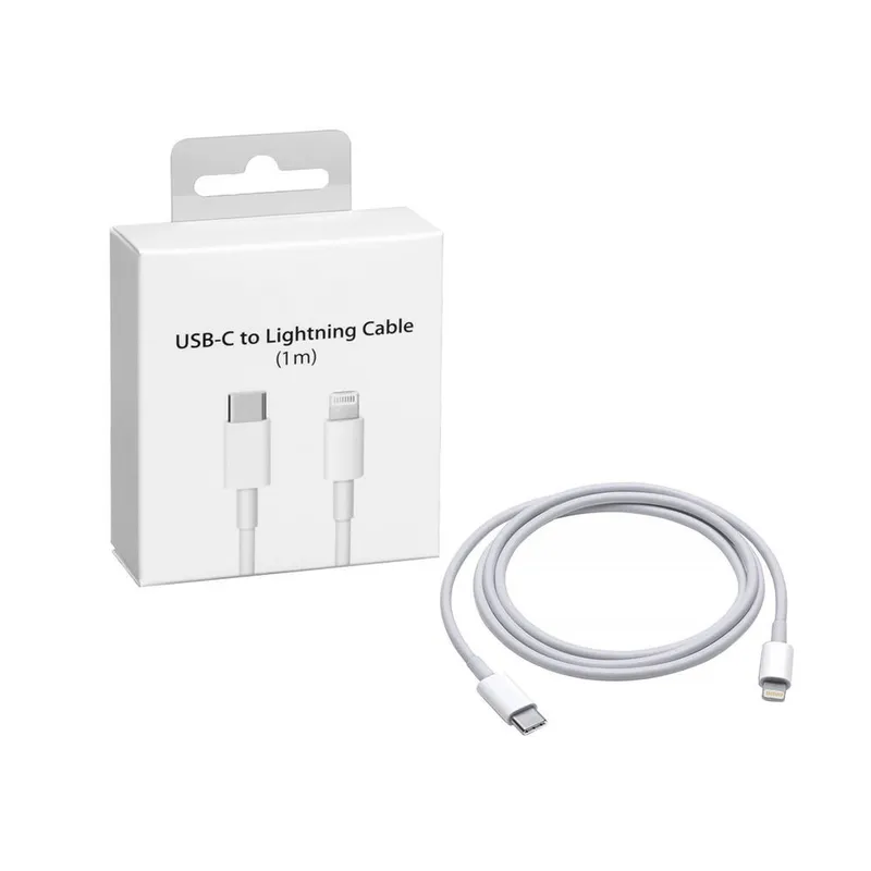 GENERICO - Cable USB-C a Lightning 1 METRO para CARGA RÁPIDA  Alternativo de 20W