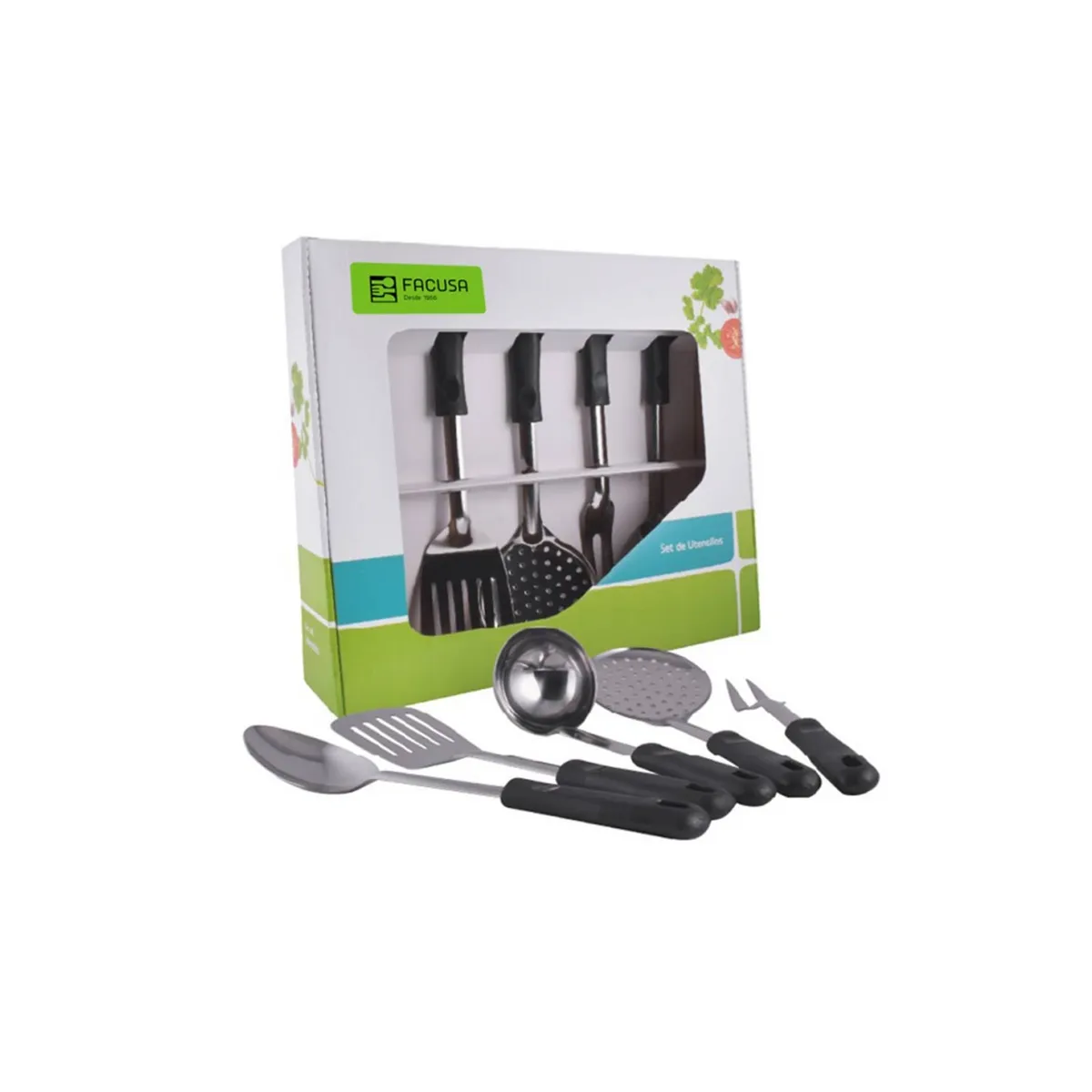 FACUSA - Juego de Utensilios FACUSA  5 Piezas N