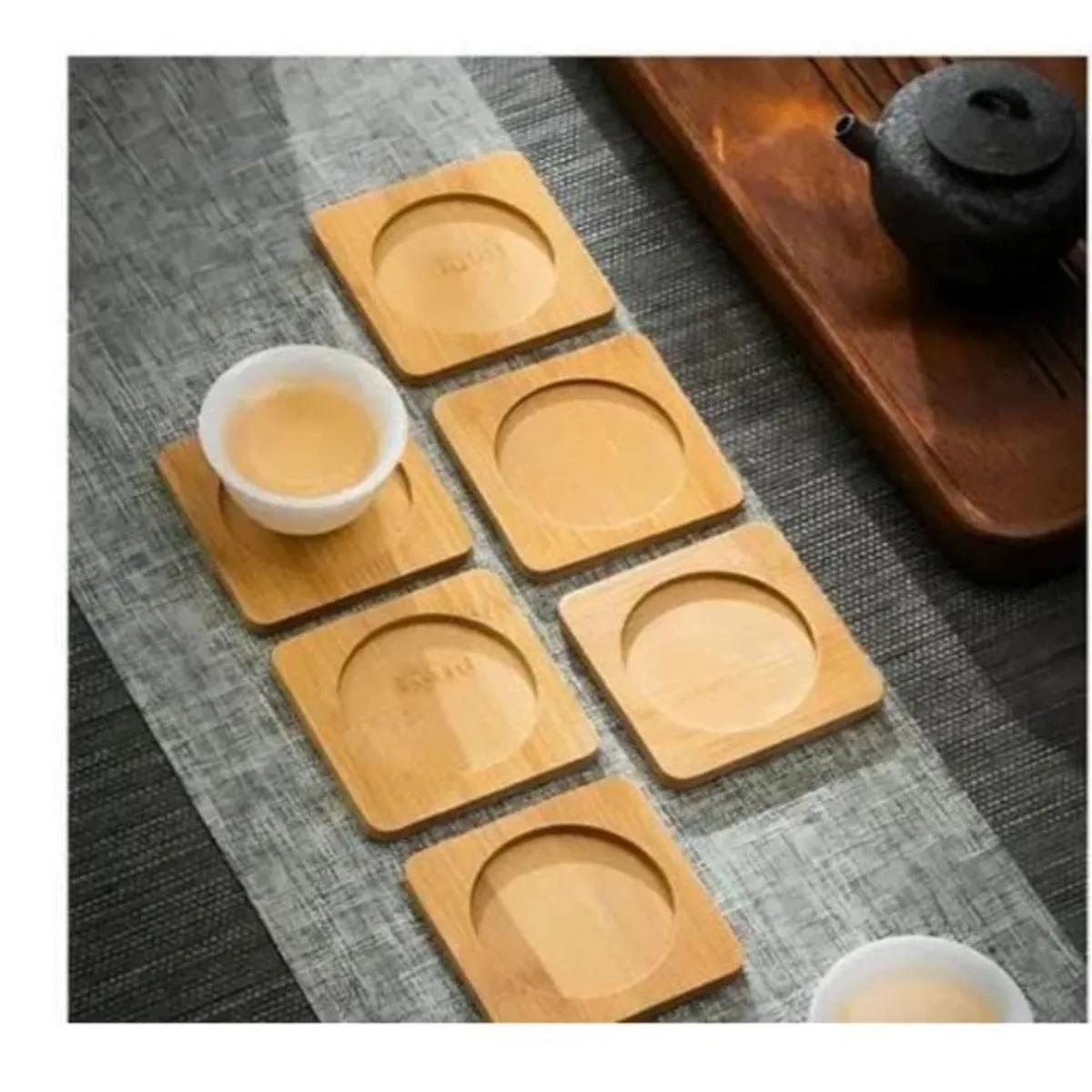 GENERICO - Porta Vasos Posa Vasos Set X6