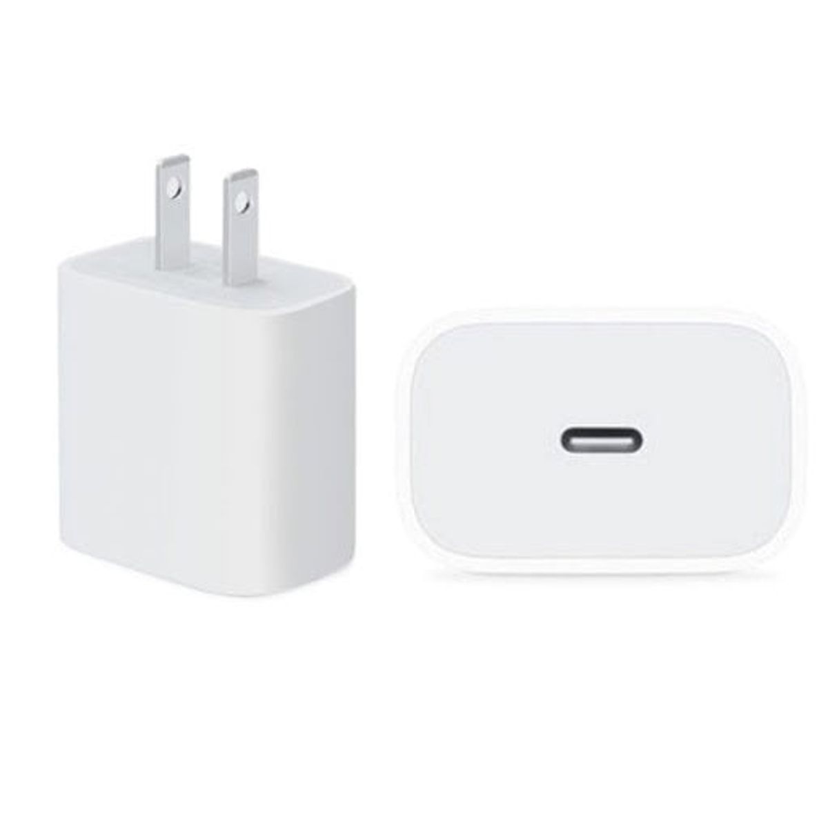 GENERICO - Cubo Para iPhone 20W Carga Rápida   Alternativo - Blanco