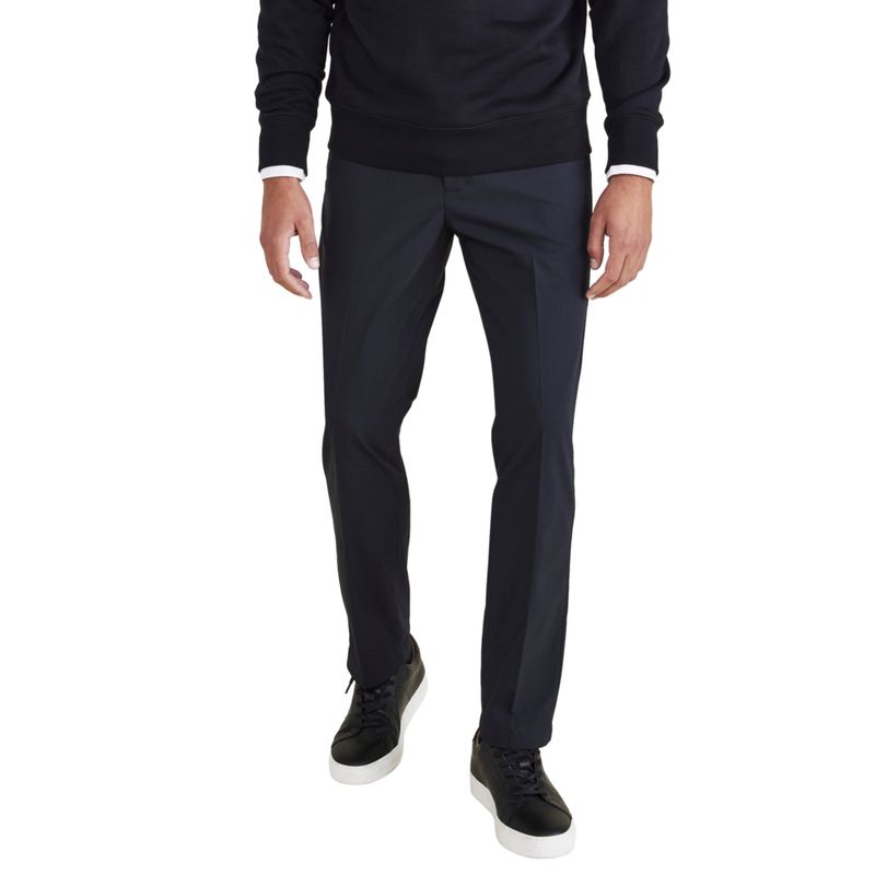 DOCKERS - Pantalón Hombre Signature Go Khaki Slim Fit Negro Dockers