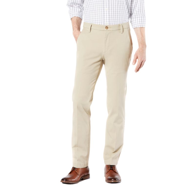 DOCKERS - Pantalón Hombre Workday Khaki Slim Fit Beige Dockers