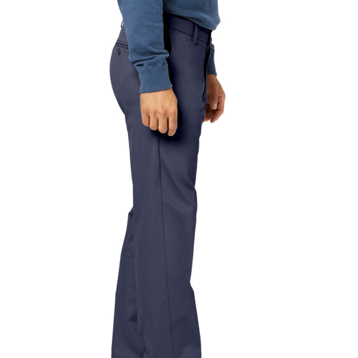 DOCKERS - Pantalón Hombre Signature Khaki Straight Fit Azul Dockers