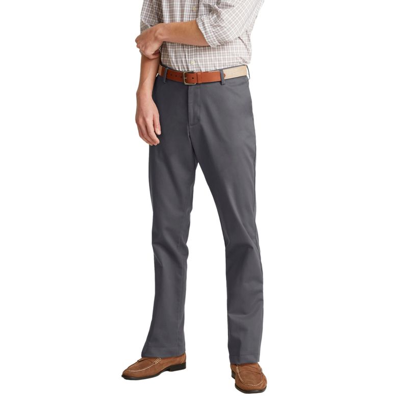DOCKERS - Pantalón Hombre Signature Iron Free Khaki Slim Fit Gris Dockers