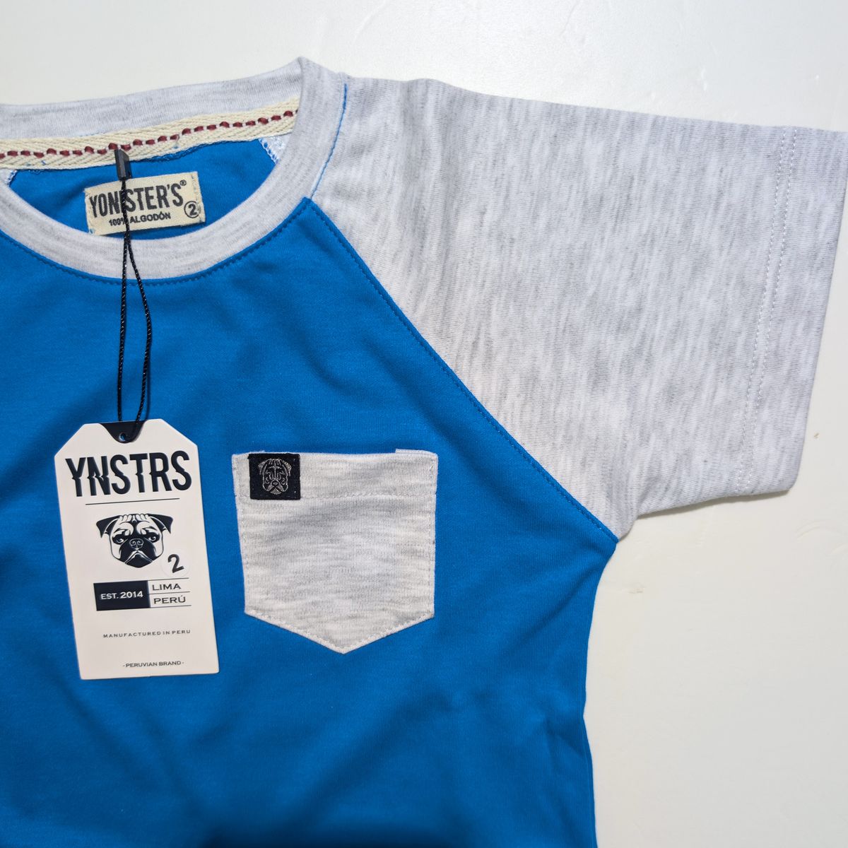 YONISTERS CLOTHING - Polo Básico 100% Algodón Pima para Niños Yonisters Kids