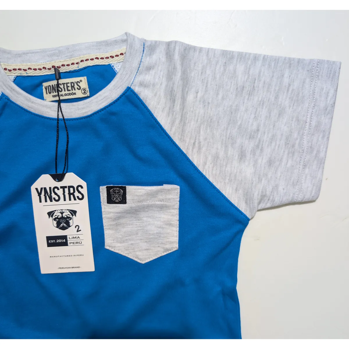 YONISTERS CLOTHING - Polo Básico 100% Algodón Pima para Niños Yonisters Kids