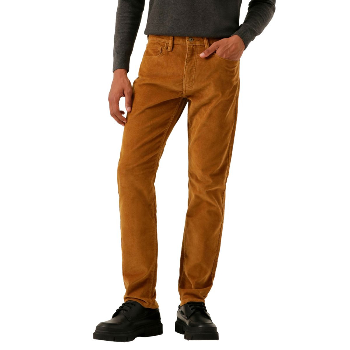 DOCKERS - Pantalón Hombre Jean Cut Slim Fit Café Dockers
