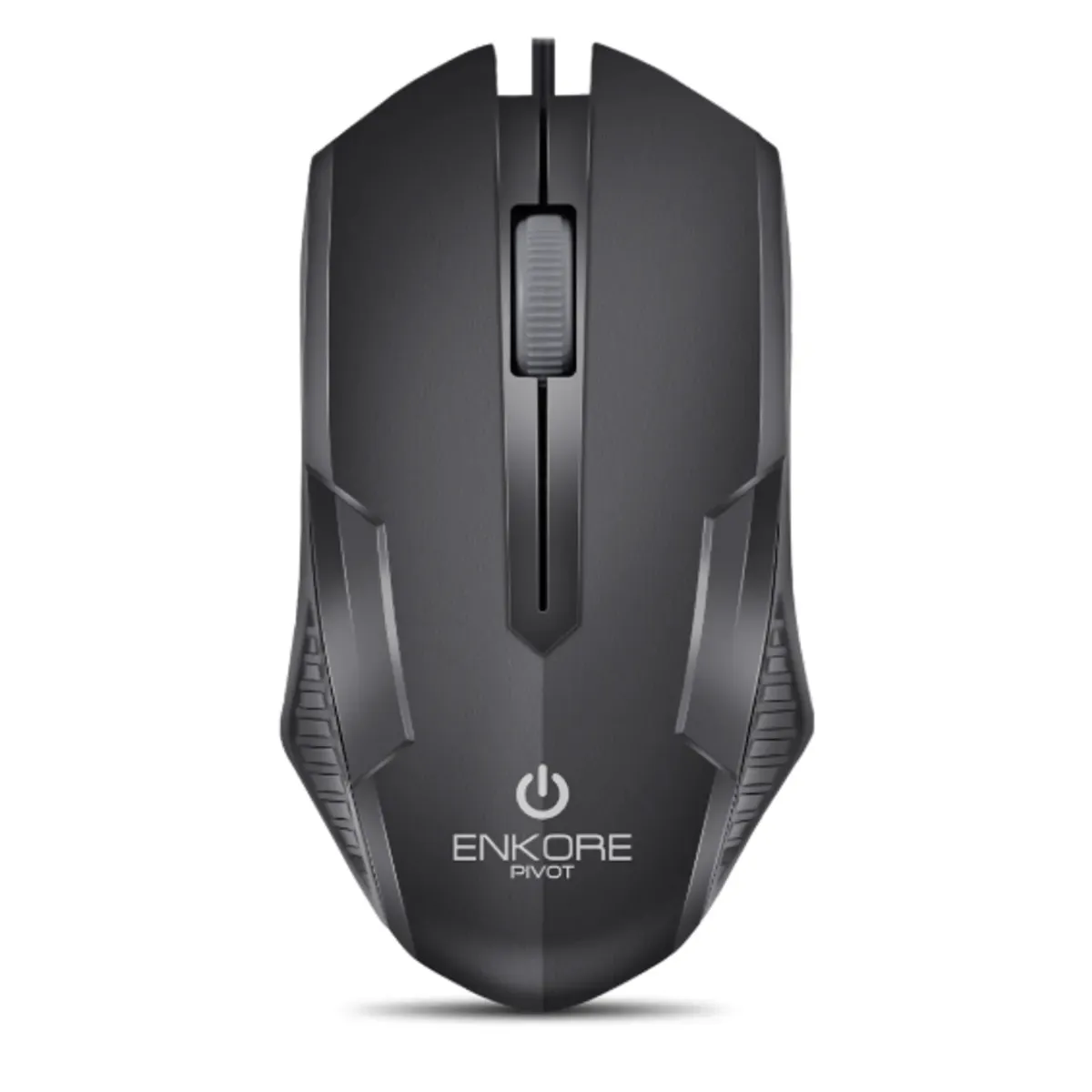 ENKORE - Mouse Óptico Alámbrico 1200 DPI Enkore Pivot EKM 105 Negro