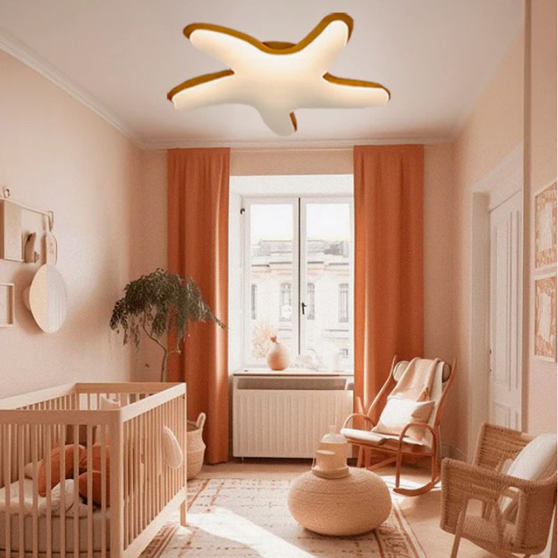 GENERICO - Lámpara de Techo Infantil  Star Yellou 45W Led 3 en 1