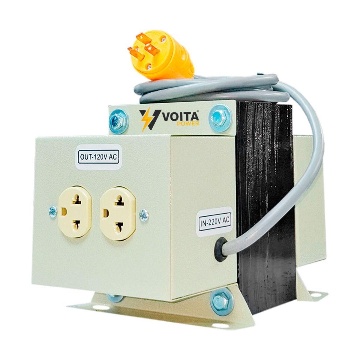 Autotransformador monofásico VOITA POWER 220V a 120V 1500W, marca VOITA POWER - Foto Principal