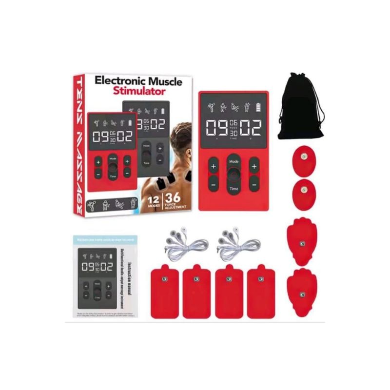 GENERICO - Electroestimulador de Terapia Recargable de  12 Modos  De Trabajo