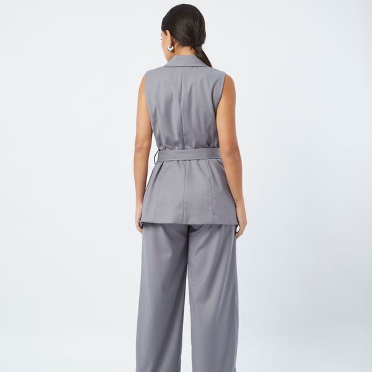 BANATY - CHALECO SASTRE LARGO PAULA DE MUJER