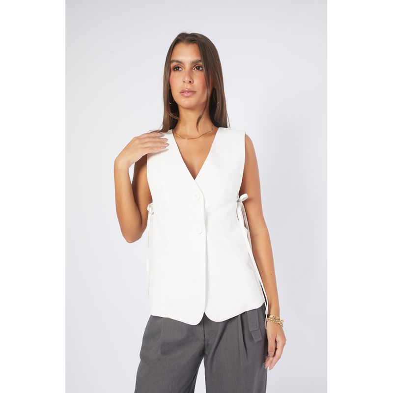 BANATY - CHALECO SASTRE LORETO CON PITAS DE MUJER